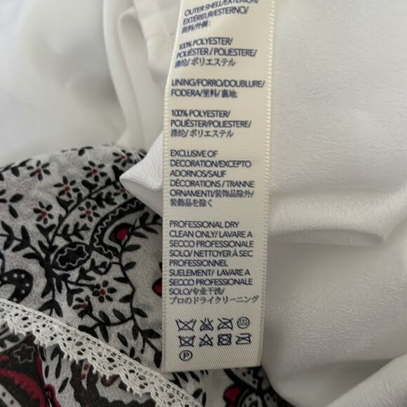 Rebecca Minkoff Multi Floral Cappy Dress Large Cold Shoulder SIze XS NWT $298 - Picture 8 of 13